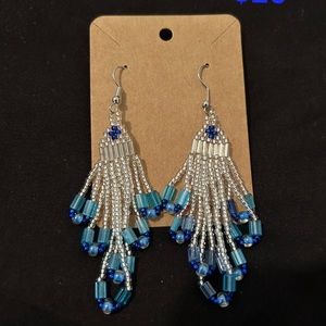 Native American Inspired Seed Bead Earrings